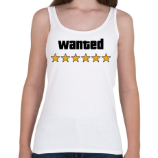 PRINTFASHION Wanted Level 6 - Női atléta - Fehér