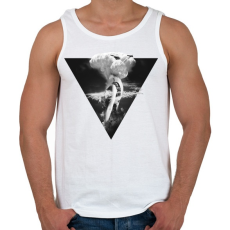 PRINTFASHION War godess - Férfi atléta - Fehér