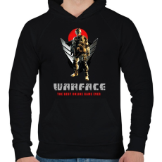 PRINTFASHION warface - Férfi kapucnis pulóver - Fekete
