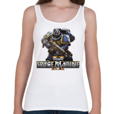 PRINTFASHION Warhammer 40000 - Női atléta - Fehér női trikó