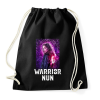PRINTFASHION Warrior Nun - Sportzsák, Tornazsák - Fekete