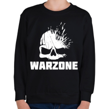PRINTFASHION Warzone fejlövés - Gyerek pulóver - Fekete gyerek pulóver, kardigán