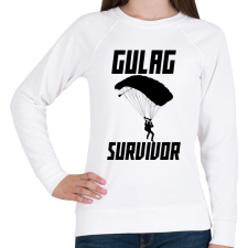 PRINTFASHION Warzone: Gulag Survivor - Női pulóver - Fehér női pulóver, kardigán