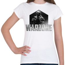 PRINTFASHION Warzone - Női póló - Fehér női póló