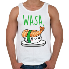 PRINTFASHION Wasa Bae páros 1 - Férfi atléta - Fehér