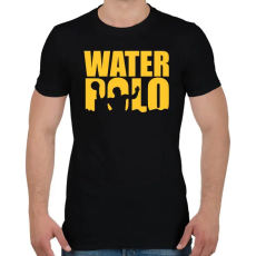 PRINTFASHION Water polo - Vízilabda - Férfi póló - Fekete