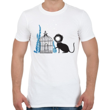 PRINTFASHION We can be friends - Férfi póló - Fehér férfi póló