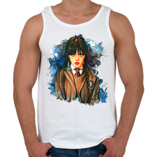 PRINTFASHION Wednesday Addams Family - Férfi atléta - Fehér atléta, trikó