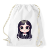 PRINTFASHION Wednesday Addams - Sportzsák, Tornazsák - Fehér