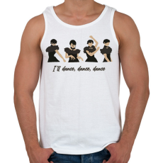 PRINTFASHION Wednesday tánc - Férfi atléta - Fehér