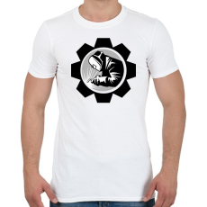 PRINTFASHION Welder - black and white - Férfi póló - Fehér