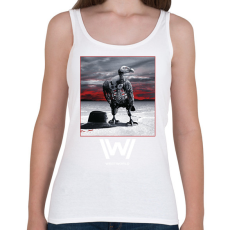 PRINTFASHION WestWorld - Női atléta - Fehér