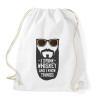 PRINTFASHION Whiskey-t iszok és tudok dolgokat - Sportzsák, Tornazsák - Fehér