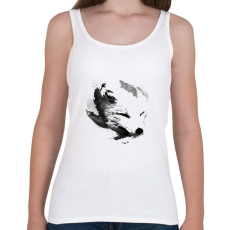 PRINTFASHION White fox - Női atléta - Fehér