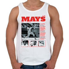 PRINTFASHION Willie Mays - baseball - Férfi atléta - Fehér atléta, trikó