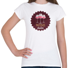 PRINTFASHION Wine dealer - Női póló - Fehér