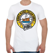 PRINTFASHION WinnerWinnerChickenDinner - Férfi póló - Fehér férfi póló