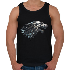 PRINTFASHION Winter Is Coming - Férfi atléta - Fekete atléta, trikó