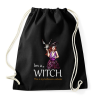 PRINTFASHION witch halloween costume - Sportzsák, Tornazsák - Fekete