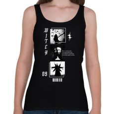 PRINTFASHION Witch - Női atléta - Fekete