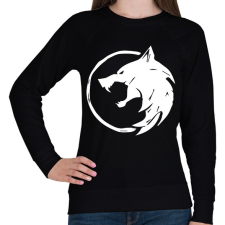 PRINTFASHION Witcher - Női pulóver - Fekete női pulóver, kardigán