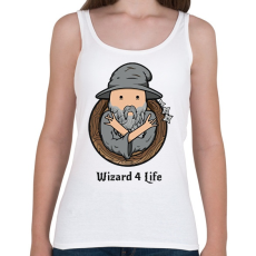 PRINTFASHION Wizard 4life - Női atléta - Fehér