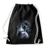PRINTFASHION wolf - Sportzsák, Tornazsák - Fekete