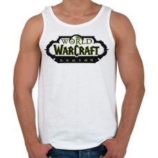 PRINTFASHION World of Warcraft: Legion - Férfi atléta - Fehér