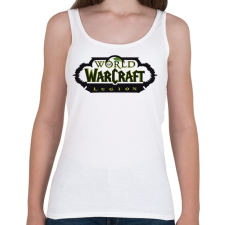 PRINTFASHION World of Warcraft: Legion - Női atléta - Fehér női trikó