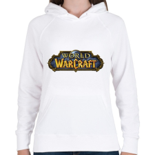 PRINTFASHION World of Warcraft - Női kapucnis pulóver - Fehér női pulóver, kardigán