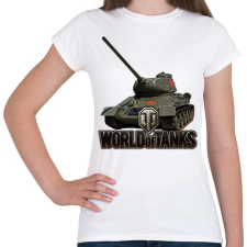 PRINTFASHION WOT - Tank - Női póló - Fehér női póló