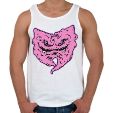 PRINTFASHION Wu-Krang TMNT - Férfi atléta - Fehér atléta, trikó