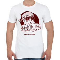 PRINTFASHION X-MAS TIME - Férfi póló - Fehér