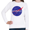 PRINTFASHION XanaX - Női pulóver - Fehér