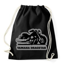 PRINTFASHION Yamaha Dragstar motor - Sportzsák, Tornazsák - Fekete tornazsák