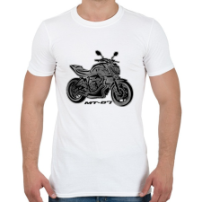 PRINTFASHION yamaha mt4 - Férfi póló - Fehér férfi póló
