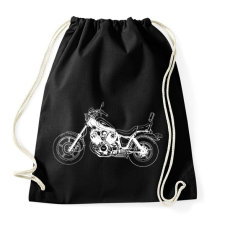 PRINTFASHION Yamaha Virago - Sportzsák, Tornazsák - Fekete tornazsák