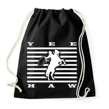 PRINTFASHION Yeehaw - Western - Sportzsák, Tornazsák - Fekete tornazsák