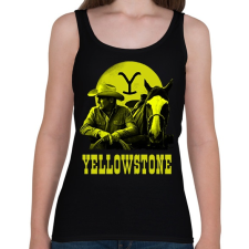 PRINTFASHION yellowstone - Női atléta - Fekete női trikó