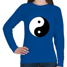 PRINTFASHION Yin-Yang - Női pulóver - Királykék női pulóver, kardigán