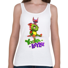PRINTFASHION Yooka Laylee - Női atléta - Fehér