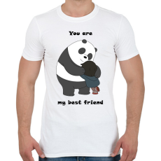 PRINTFASHION You are my best friend - Férfi póló - Fehér