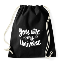 PRINTFASHION You are my Universe - Sportzsák, Tornazsák - Fekete tornazsák