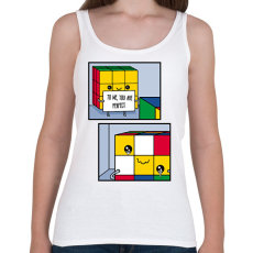 PRINTFASHION You are perfect - Női atléta - Fehér