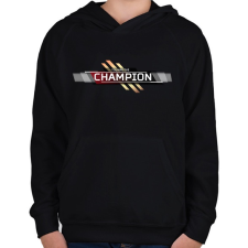 PRINTFASHION You are the Champion - Apex Legends - Gyerek kapucnis pulóver - Fekete gyerek pulóver, kardigán