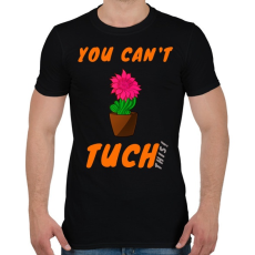 PRINTFASHION you can tuch this - Férfi póló - Fekete