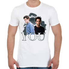 PRINTFASHION You sorozat - Férfi póló - Fehér