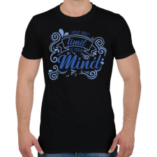 PRINTFASHION Your mind - Férfi póló - Fekete férfi póló