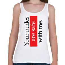 PRINTFASHION Your nudes - Telefontok - Női atléta - Fehér