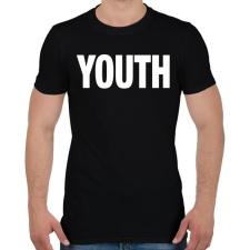 PRINTFASHION YOUTH - Férfi póló - Fekete férfi póló
